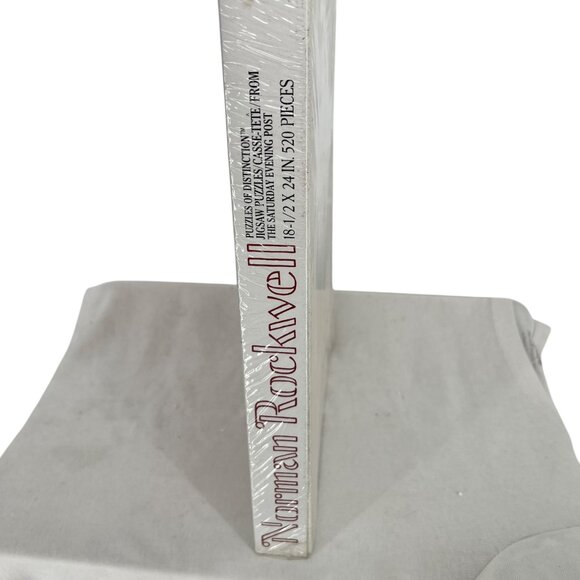 Norman Rockwell "The Saturday Evening Post" Santa at the Map Jigsaw Puzzle NIB - Picture 6 of 12